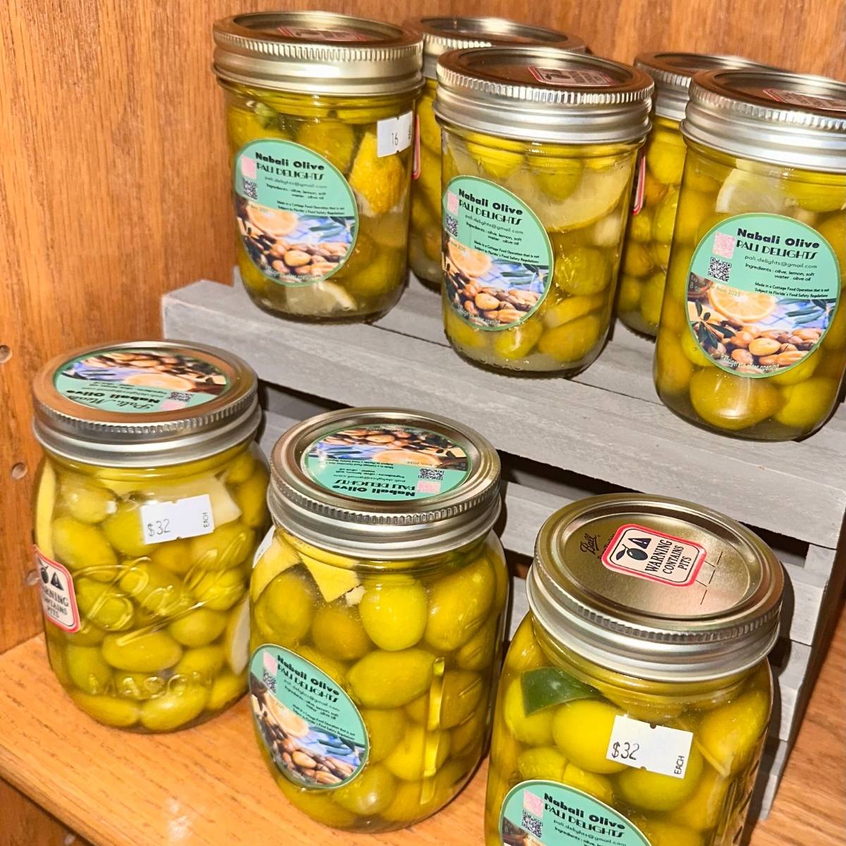 Pickled Jerusalem Olives